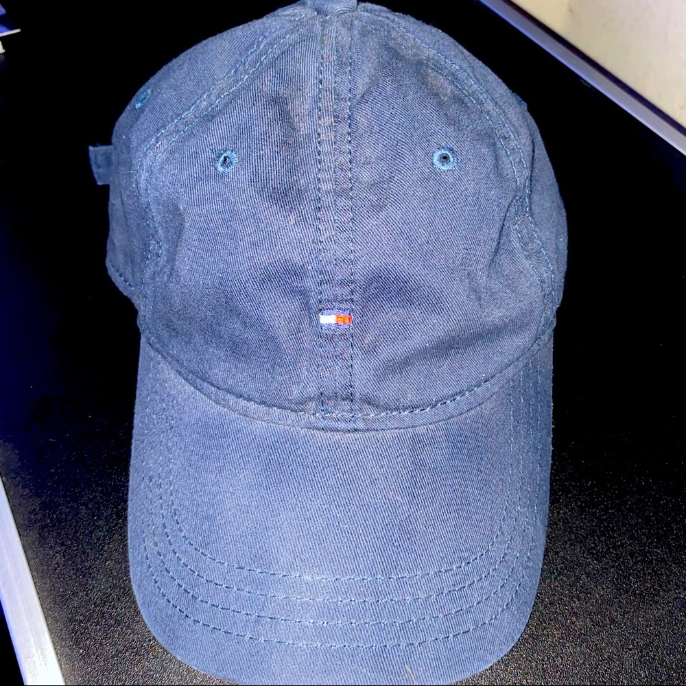 MENS TOMMY HILFIGER FLAG CAP/HAT NAVY BLUE